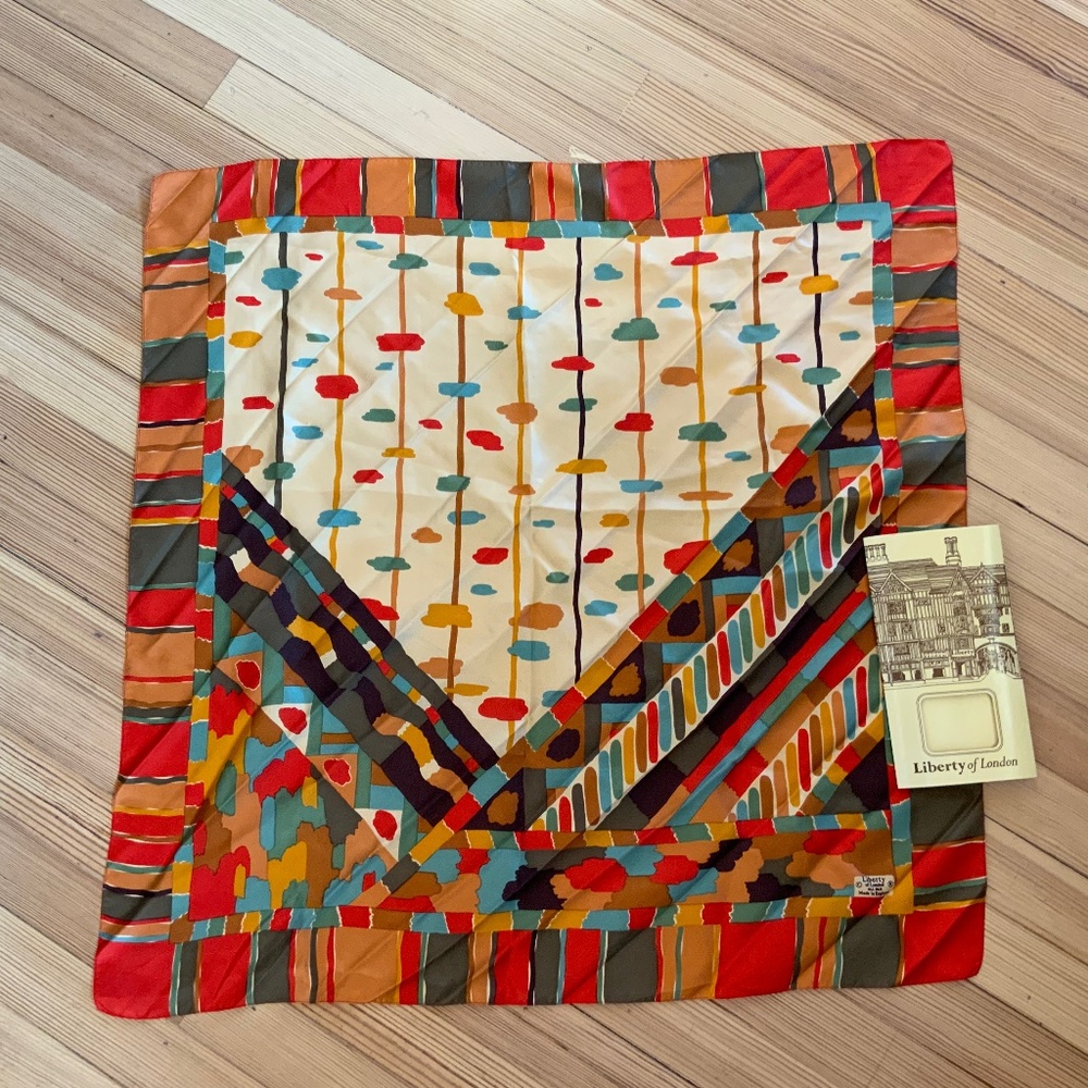 Liberty of London 27” silk scarf